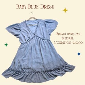Baby Blue Summer Dress